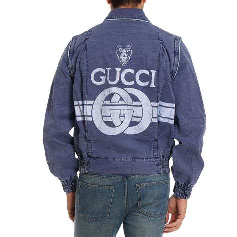 giacche gucci uomo jeans|Gucci uomo: abbigliamento, accessori, scarpe e borse firmate su .